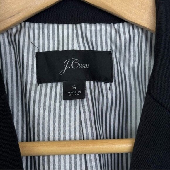J. Crew Schoolboy Notch Lapel Blazer Black Size Small - Picture 4 of 12